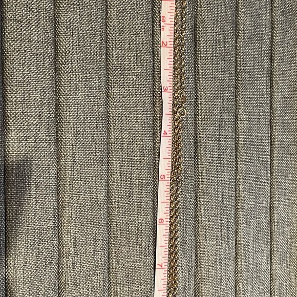 18 solid yellow gd tacco chain, 3.41 grams 17” - Picture 7 of 7